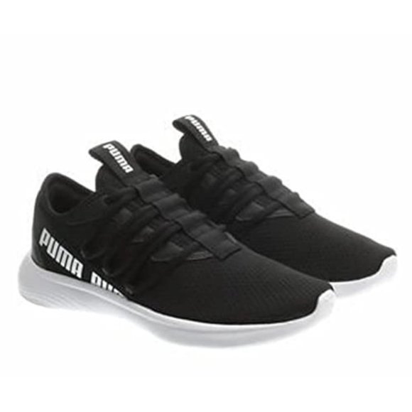 Puma Shoes - PUMA Star Vital Lace Up Running Sneaker Shoe--Black